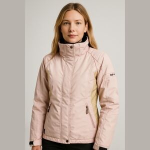 Descente DNA Ski Snowboarding Jacket in Baby Pink Barbiecore size US 6 Women's